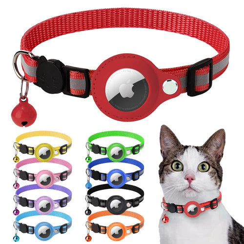 Reflective Pet AirTag Holder