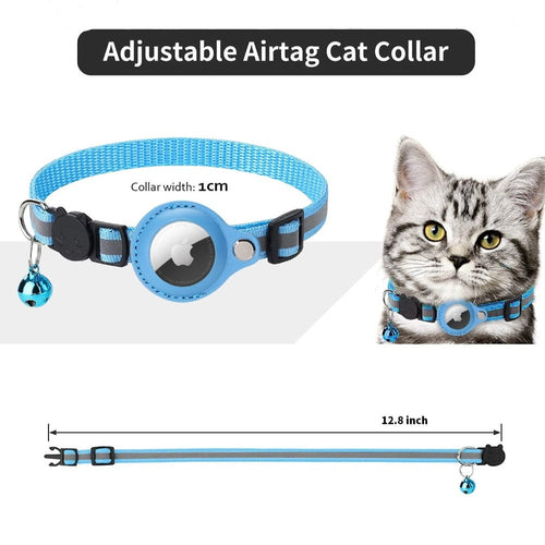 Reflective Pet AirTag Holder