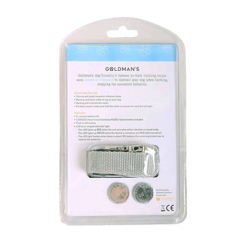 No-Bark Dog Training Collar