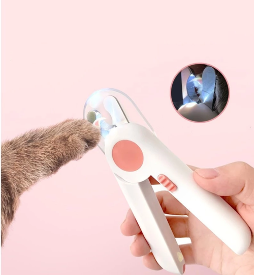 Pet Nail Scissors with Light
