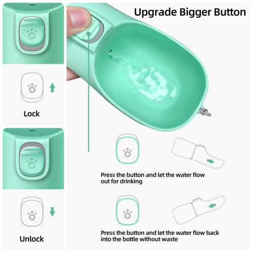 Portable Pet Feeder Bowl
