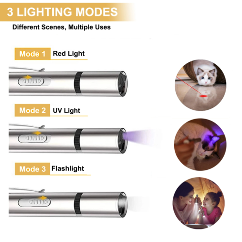 Interactive LED Cat Pointer