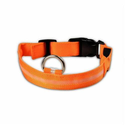 Nylon LED Dog Collar Set
